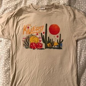 The Killers tour t-shirt
